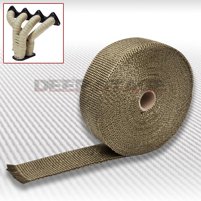Buy RACING EXHAUST HEADER TURBO MANIFOLD HIGH TEMP HEAT WRAP 2"X 1/16 X