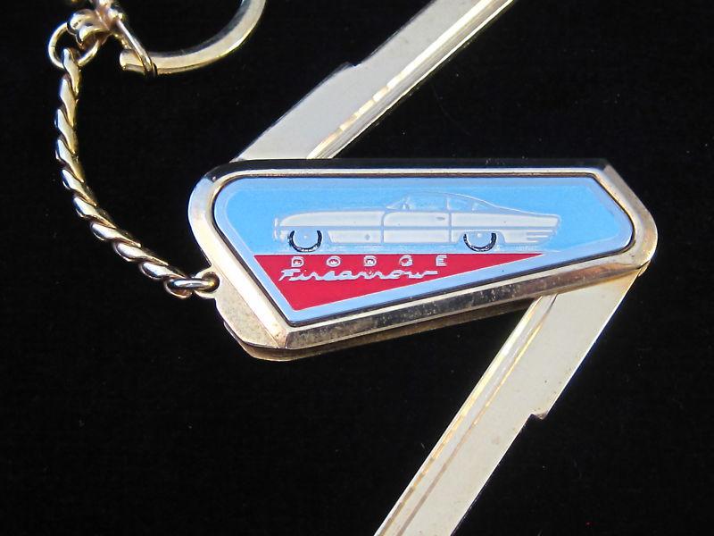 Dodge firearrow key 1949-1955 folding double jack knife key vintage mopar old