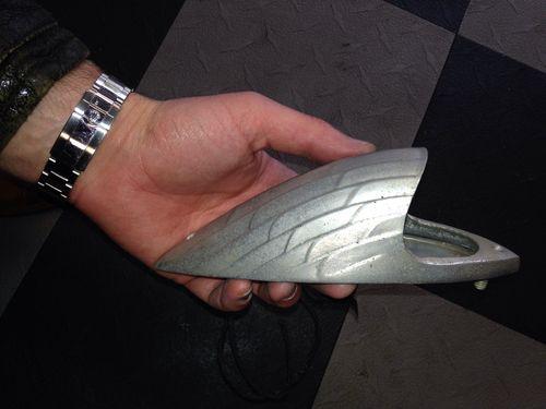 1940's indian motorcycle indian chief fender light housing