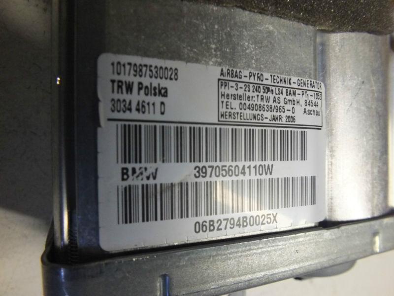 Buy 2006 BMW X3 Passenger Airbag OEM in Linden, New Jersey, US, for US