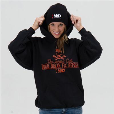 Jeep sweatshirt - 4wheel drive hardware jeeper's code jeep hoodie - 18500blkjpm