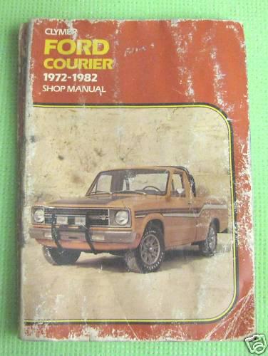 Clymer 72-82 ford courier shop manual - used