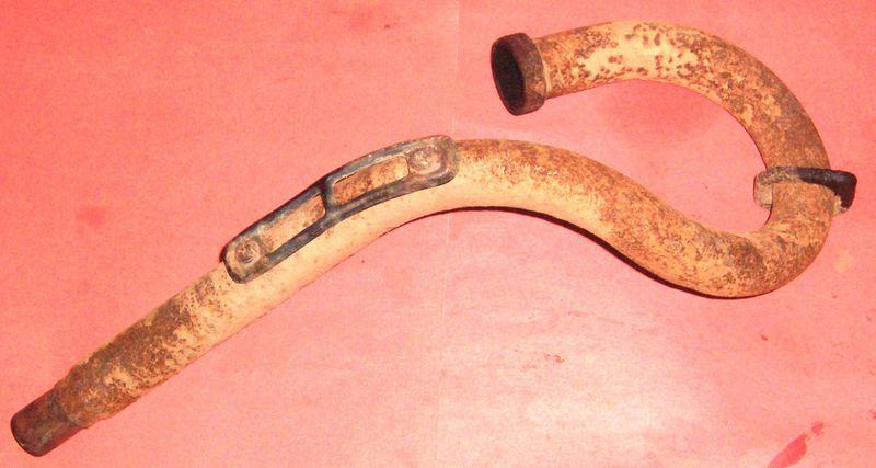 1986 yamaha yfm200 moto 4 header exhaust pipe oem part over 1000 parts in stock