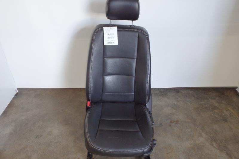 06 07 08 fusion driver front seat bucket w/air bag leather electric blk-yw