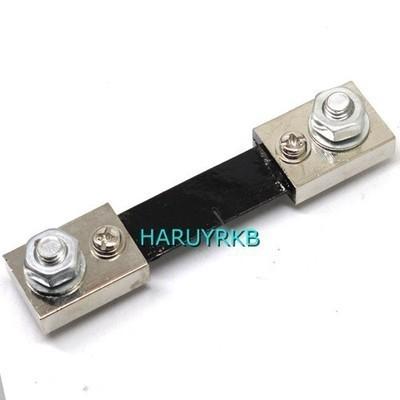 (100a) (75mv) shunt resistor for dc current meter amp analog panel ammeter #12