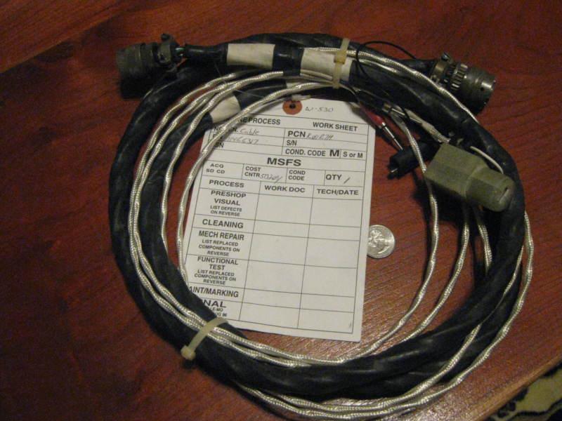 Htf special purpose electrical cable assembly aviation usaf nsn  6150012853728 