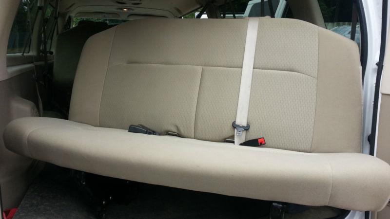Ford bench seat cloth econoline seats 3 van e 250 350 450 fits 2011-12 used