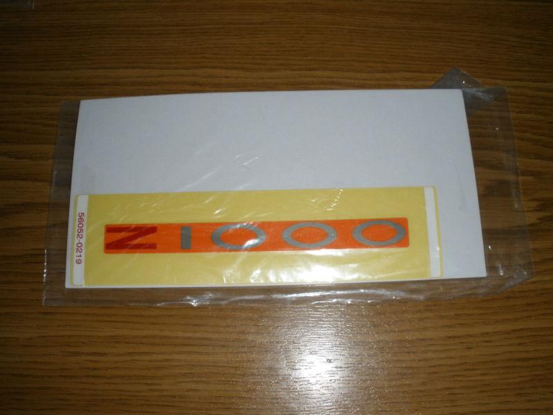 Suzuki decal original from factory new sealed 