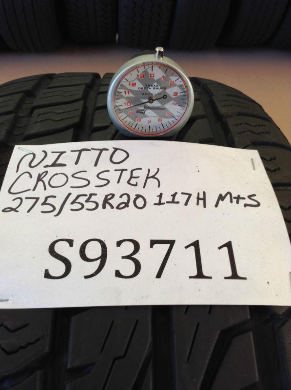 USED NITTO CROSS TEK 275/55R20 117H 275/55/20 275 55 20 S93711, US $97.43, image 4