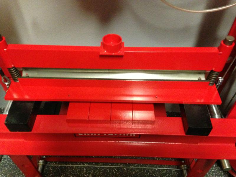 50 Ton Hydraulic Pneumatic Shop Press/Metal Brake w/Warn Electric Winch, US $4,499.99, image 3