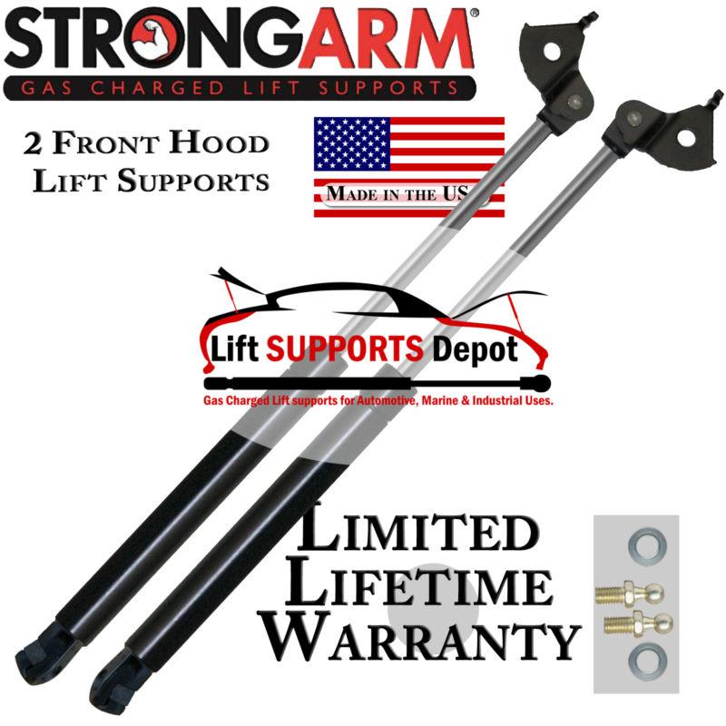 Strongarm 4551l 4551r l&r (2) front hood gas lift supports/ bonnet, struts