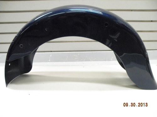 Original blue rear fender harley touring classic ultra glide road king 1999 - 08
