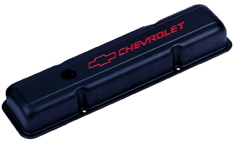 Proform 141-750 gm performance sb chevy black crinkle short valve covers
