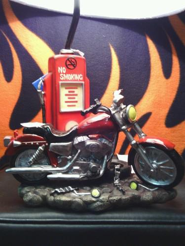 Motorcycle mancave light