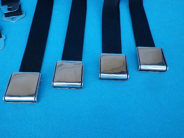 1964 Pontiac GTO, Chevrolet, Buick, Olds Deluxe Seat Belt Set/Four - Irving 8000, US $600.00, image 2