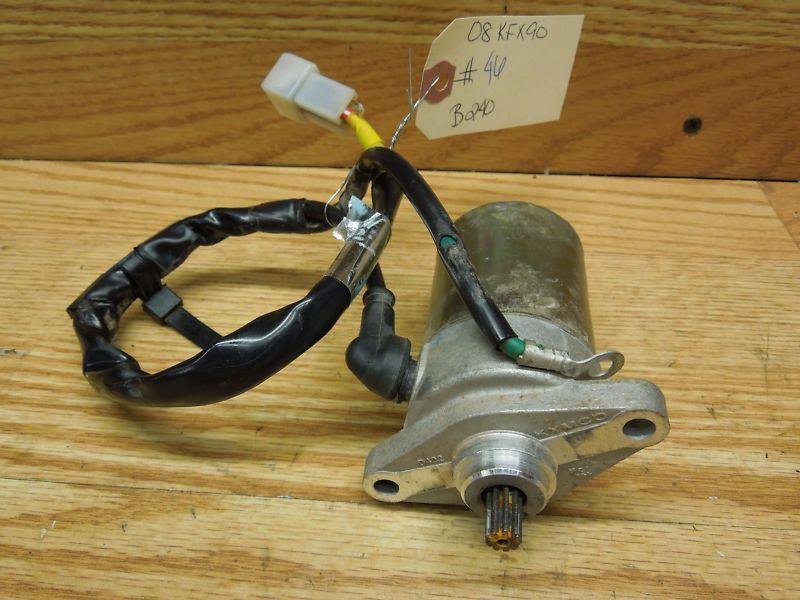 Kawasaki kfx 90 oem starter motor #46b240