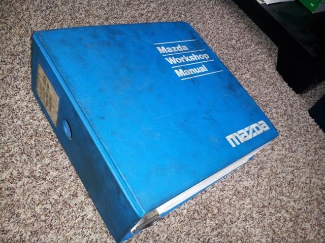 1990 mazda 323 oem shop service repair dealership book manual