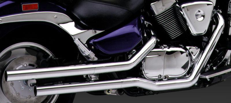 Vance & hines exhaust shortshots original chrome suzuki lc1500 1998-2004