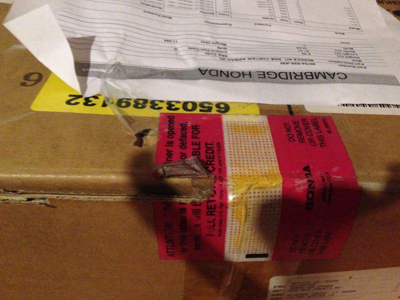 HONDA OEM 06784-S9A-A90 Air Bag Module-Head Side Air Bag, US $450.00, image 4