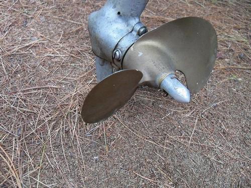 ANTIQUE vintage OUTBOARD boat MOTOR engine BENDIX Eclipse 1930s art deco RARE, US $495.00, image 4