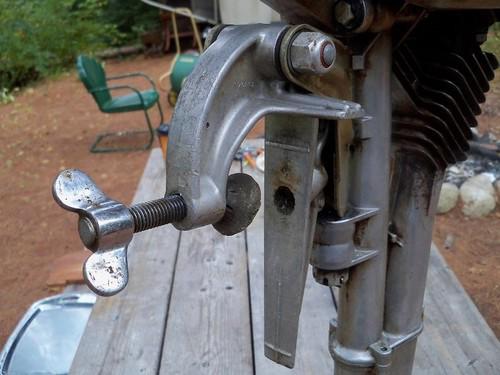 ANTIQUE vintage OUTBOARD boat MOTOR engine BENDIX Eclipse 1930s art deco RARE, US $495.00, image 5