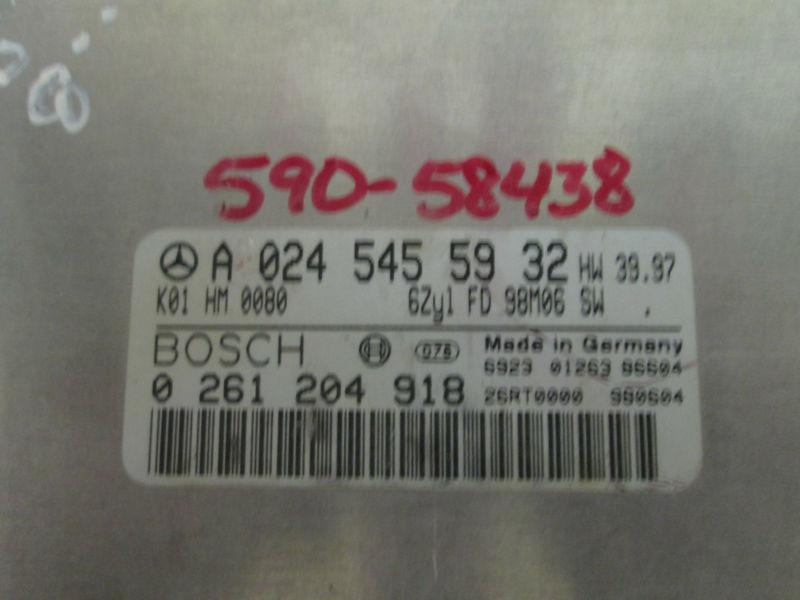 (797I) 99 00 MERCEDES BENZ E320 C280 ENGINE CONTROL MODULE A 024 545 59 32, US $45.00, image 3