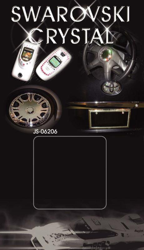 Stick-on Stick On Swarovski Crystal Bling 4mm Chrysler 300 VW Beetle Mini 50, US $49.99, image 5