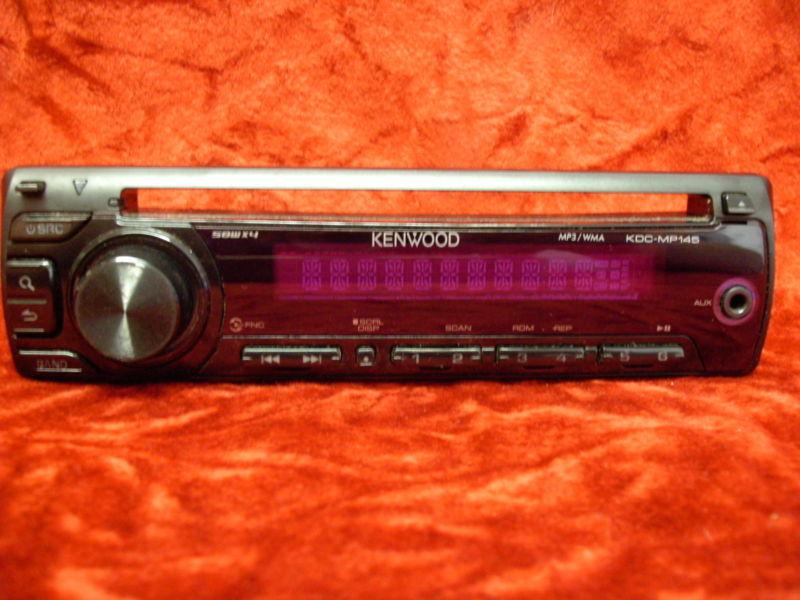 Kenwood kdc mp145 cd player faceplate aux input