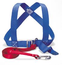 Lirakis large safety harness w/ tether and (wichard snap hook $57.99) 