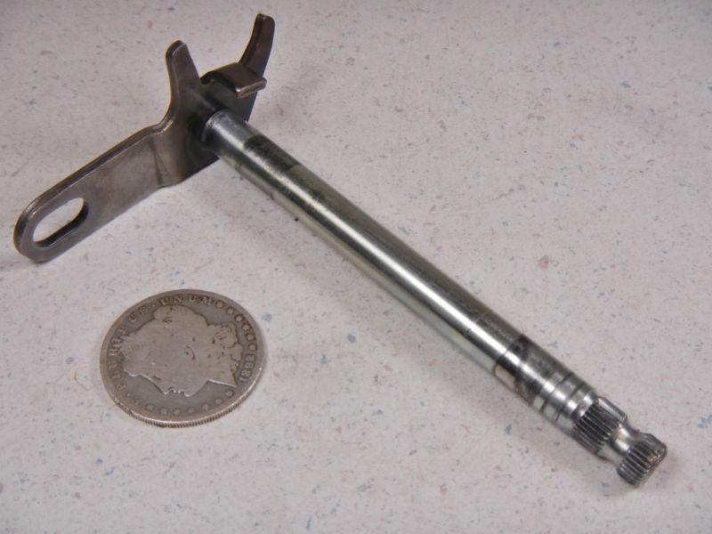 03 yamaha yz450f shifter shift shaft spindle