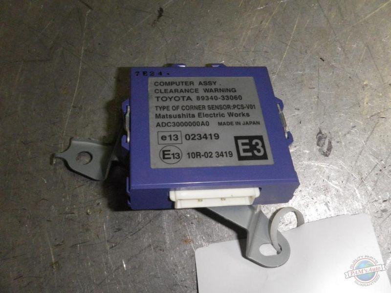 Driver assist bcm/ecu lexus es350 1010441 07 08 09 10 11 12 park assist ecu