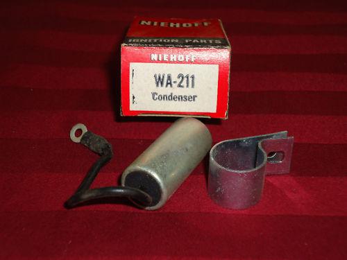 1952-79 fiat peugeot renault simca niehoff condenser