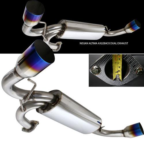 Buy 20082010 Nissan Altima 3.5L 2DR Bolt On Dual Exhaust Blue Tip