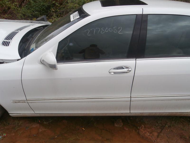 2000-2006 mercedes w220 left driver side front door glass window oem s430 s500 