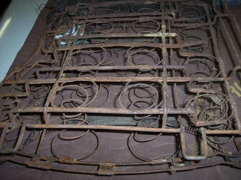 1956-60 CORVETTE SEAT BACK FRAME AND SPRINGS DRIVERS SIDE, US $199.00, image 3