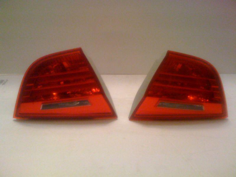 2009-2010 bmw 3 series sedan trunck lights set oem