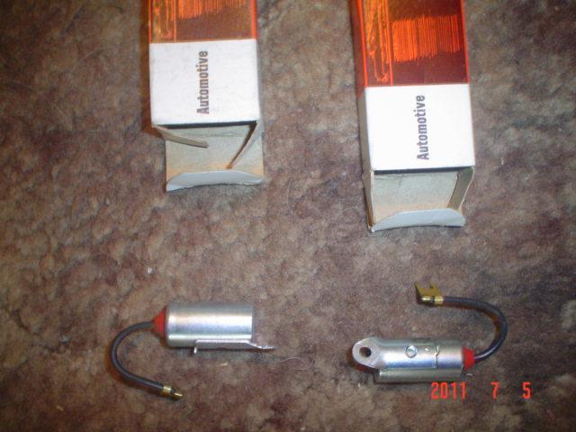 1971 & 1972 mercury capri 2 distributor condensers motorcraft new