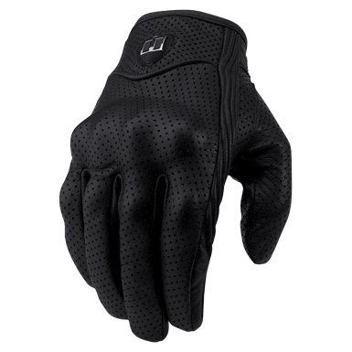 Icon glove pursuit womens black md 3302-0033