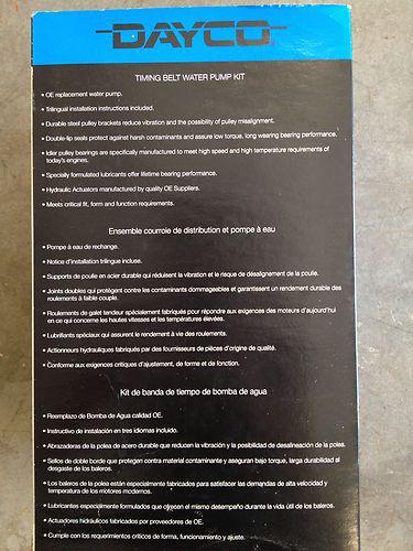 Dayco Timing Belt Water Pump Kit WP286K1C, US $199.99, image 5