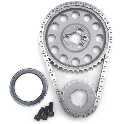 Edelbrock 7331 timing chain hex-a-just double roller chevy small block