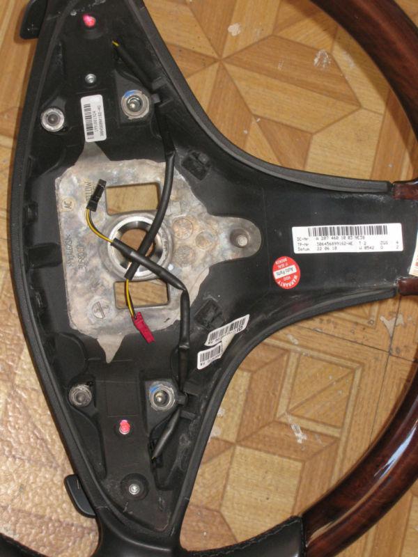 2010-2012 MERCEDES E CLASS MOCHA BROWN STEERING WHEEL, PART # 2074601003, OEM, US $495.00, image 3