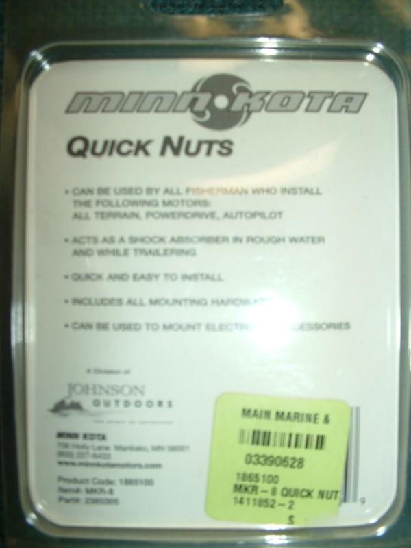 MINN KOTA QUICK NUTS 2385305 BIN62 , US $12.00, image 2