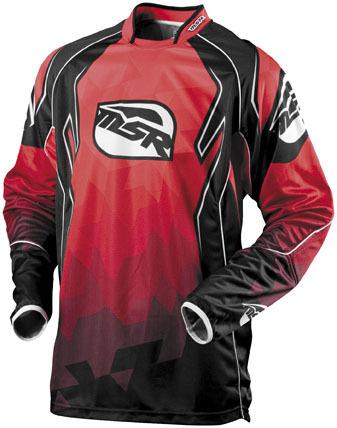 Msr nxt reflect red large dirt bike jersey motocross mx atv riding gear lrg lg