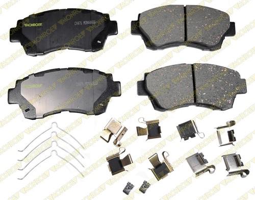 Monroe cx476 brake pad or shoe, front-monroe ceramics brake pad
