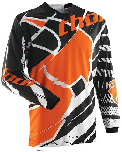 Thor phase mask jersey orange black large new 2014