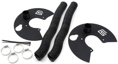 Ford mustang gt500 kr super snake brake duct cooling kit svt cobra 2007-2009   