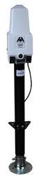 Atwood 80718 3500lb heavy duty white electric trailer tongue jack