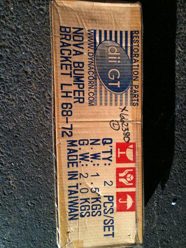 1968-72 nova front bumper brackets