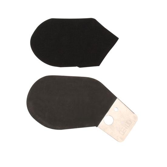 New kirkey black deluxe leg restraint, lh left hand side, use w/ layback seat