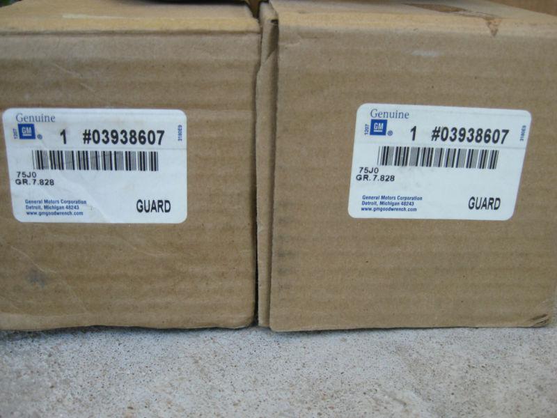 1969 camaro rear bumper guards nos gm